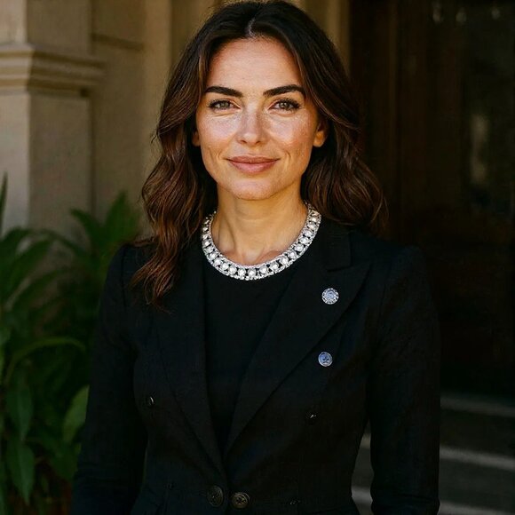 Miu Miu Pearl & Crystal Necklace | Luxury Statement Evening Jewelry | NWOT - Picture 8 of 8